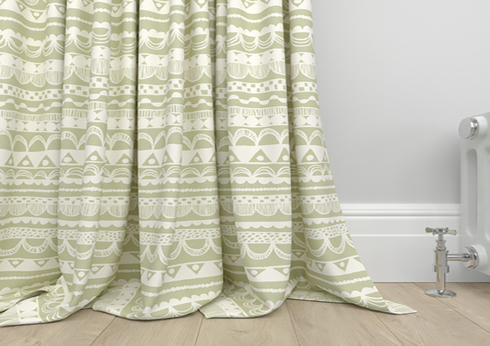 Bohemian, Sage - Made to Measure Curtains - Image 6
